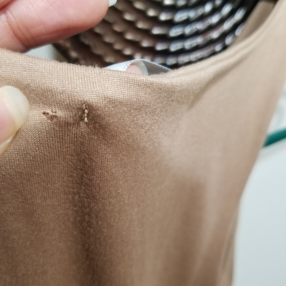 gaze Bodysuit High Neck Color Tan SIZE S. - Picture 14 of 17